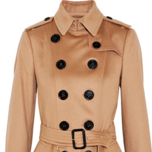 Burberry Sandringham trench coat 100% cashmere - Picture 2 of 8